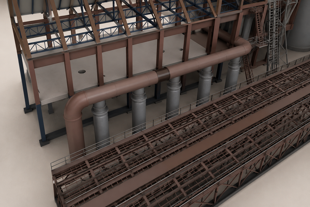 Choose Your HO Scale Blast Furnace & Get a FREE Refinery Kit | Limited Pre-Launch Bundle (1:87)